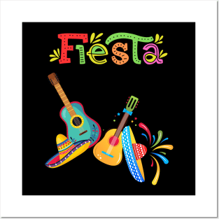 Fiesta Mexican Cinco de mayo 2023 Posters and Art